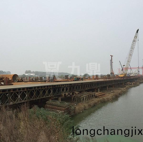 武漢市政路橋-天河機(ji)場S9標段2鋼便(bian)橋
